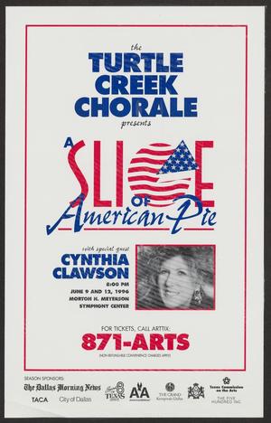 Primary view of object titled '[The Turtle Creek Chorale Presents: A Slice of American Pie]'.