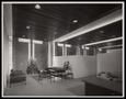 Photograph: [Interior of an office with narrow windows, 3]