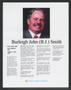 Text: [Obituary for Burleigh John (B.J.) Smith]