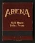 Thumbnail image of item number 4 in: '[Arena Matchbox]'.