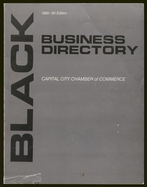 Primary view of object titled '1989-90 Black Business Directory [Austin, Texas]'.