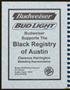 Thumbnail image of item number 2 in: 'The Black Registry of Austin's Businesses: 1998-99'.