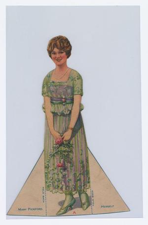 Primary view of object titled '[Mary Pickford Paper Doll]'.