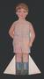Thumbnail image of item number 1 in: '[Boy Paper Doll with Brown Hair]'.