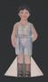 Primary view of [Boy Paper Doll with Black Hair]