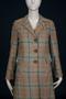 Thumbnail image of item number 2 in: 'Plaid wool coat'.