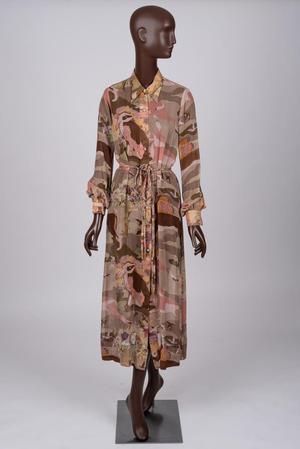 Primary view of object titled 'Patterned dress'.