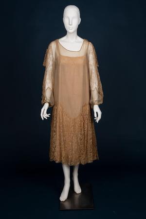 Primary view of object titled 'Lace shift dress'.