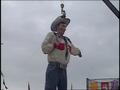 Primary view of [News Clip: Big Tex]