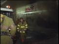 Primary view of [News Clip: 4-Alarm Fire]