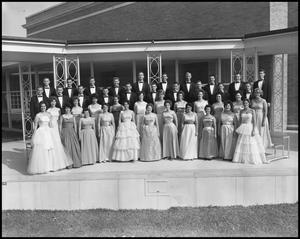 Primary view of object titled '[Campus Choir on Stage Outside #1]'.