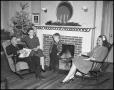 Photograph: [A Family During a Christmas Holiday, 1942]