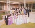 Primary view of [Campus Choir Posing Outside #2]