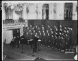Photograph: [A Capella Choir Performing, April 1963 #1]