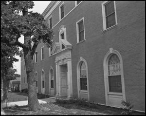 Primary view of object titled '[Crumley Hall's Exterior, May 1963 #2]'.