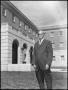 Photograph: Curry, O. J. - Business Administration Dept. - Outside Campus Buildin…
