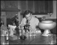 Photograph: [Ernest Edwards at Microscope]