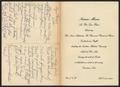 Thumbnail image of item number 3 in: '[Invitation to the grand opening of the Fete des Fleurs]'.