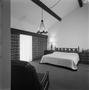 Photograph: [A bedroom with a chandelier, 2]