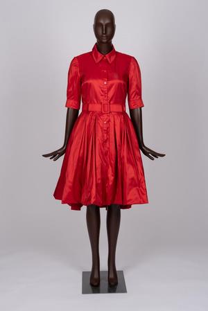 Primary view of object titled 'Silk dress'.