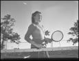 Photograph: [Bessie Grubbs Plays Tennis #1]