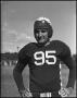 Photograph: [Jersey Number 95 Football Player, 1942]