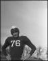 Photograph: [Jersey Number 76 Football Player, 1942]