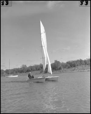 Primary view of object titled '[Dr. Louise Self Sailing]'.