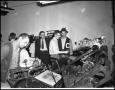 Photograph: [Students Working in Print Shop]