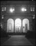 Photograph: [Marquis Hall, Exterior at Night]