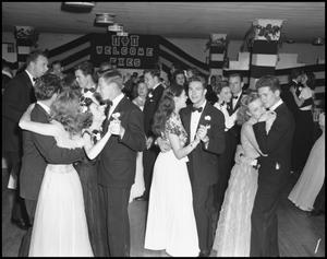 Primary view of object titled '[Pi Phi Pi Dance in 1942]'.