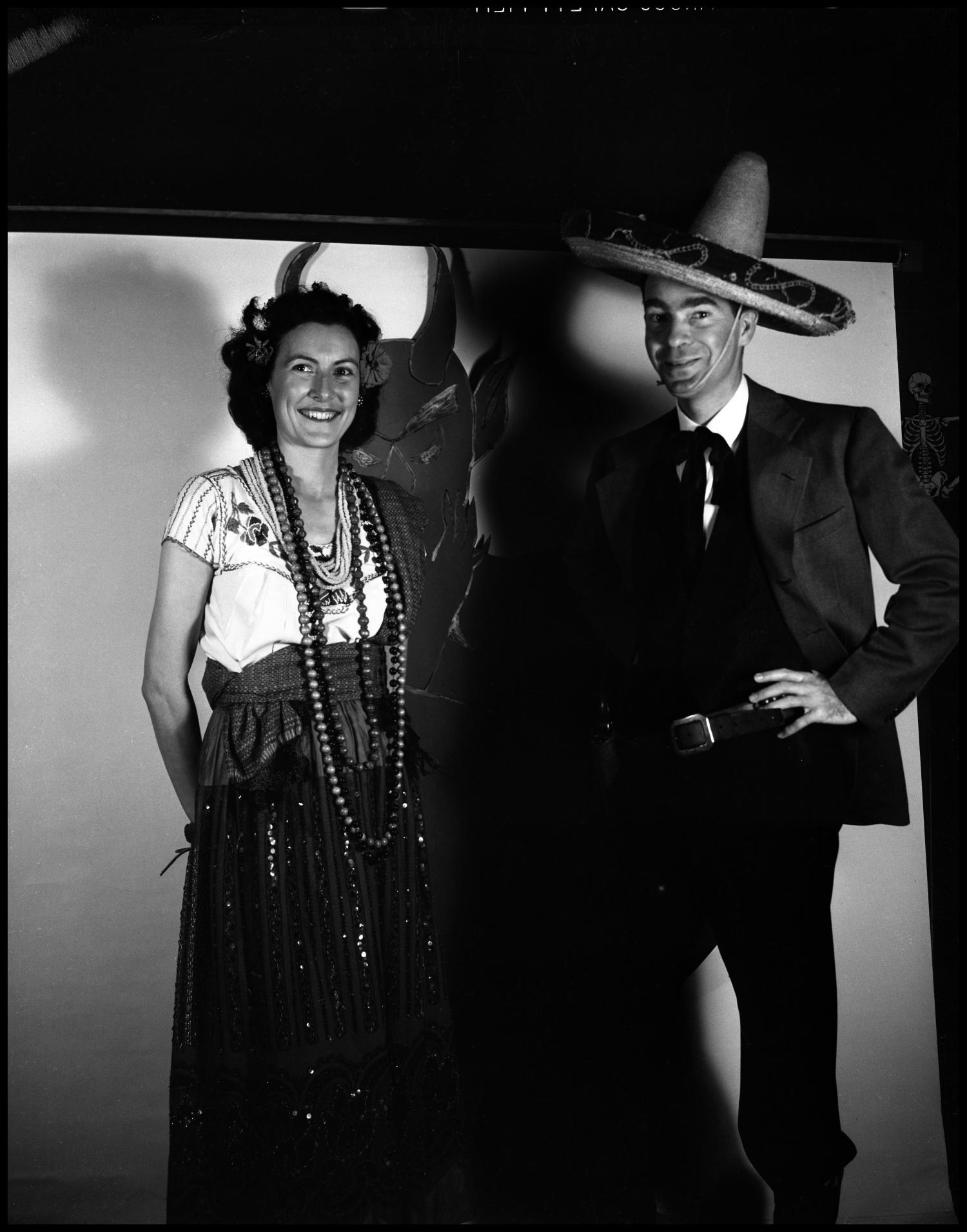 [Dr. C.E. Shuford in a sombrero posing with unidentified woman]
                                                
                                                    [Sequence #]: 1 of 1
                                                