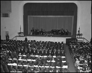 Primary view of object titled '[Commencement Ceremony, 1942]'.