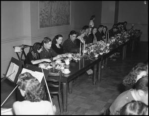 Primary view of object titled '[Dinner For Soldiers, 1942]'.