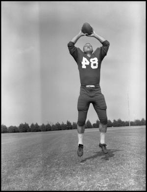 Primary view of object titled '[Photograph of Football Player Lewis Whitson]'.
