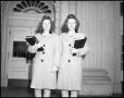 Photograph: [Photograph of Weatherby twins]