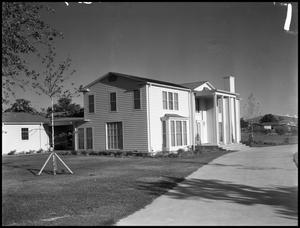 Primary view of object titled '[Photograph of the President's House]'.