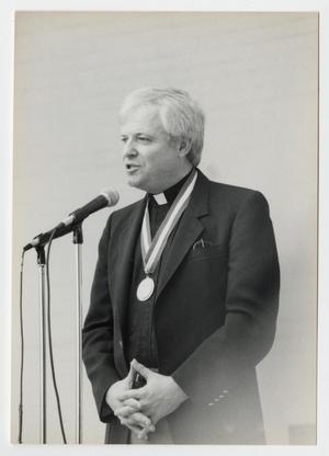Primary view of object titled '[Photo of Former Minister Don Eastman]'.