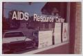 Photograph: [Front of the AIDS Resource Center.]