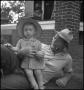 Photograph: [Douglas Clark with "Junebug" Wade Hampton Clark, Jr.]