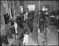 Photograph: [Students in Machine Shop]