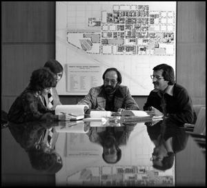 Primary view of object titled '[Administration Meeting for President's Report, 1976]'.