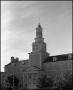Photograph: [McConnell Memorial Tower and Administration Building from the northw…