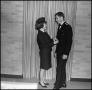 Photograph: [AFROTC and Angel Flight members prepare for the Military Ball]