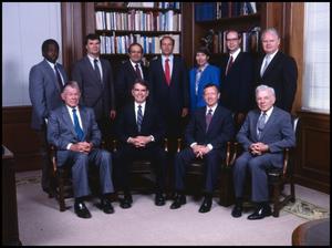 Primary view of object titled '[Members of Administration #12, 1989]'.