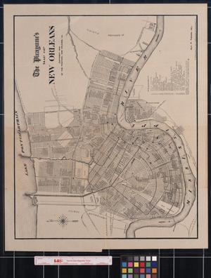 Primary view of object titled 'The Picayune's Map of New Orleans'.
