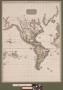 Map: The World on Mercator's Projection, Western Part