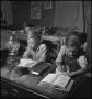 Thumbnail image of item number 1 in: '[Doing homework by lamplight]'.