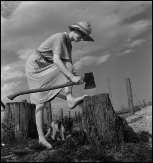 Primary view of object titled 'A Country Girl'.
