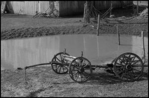 Primary view of object titled '[Old wagon]'.
